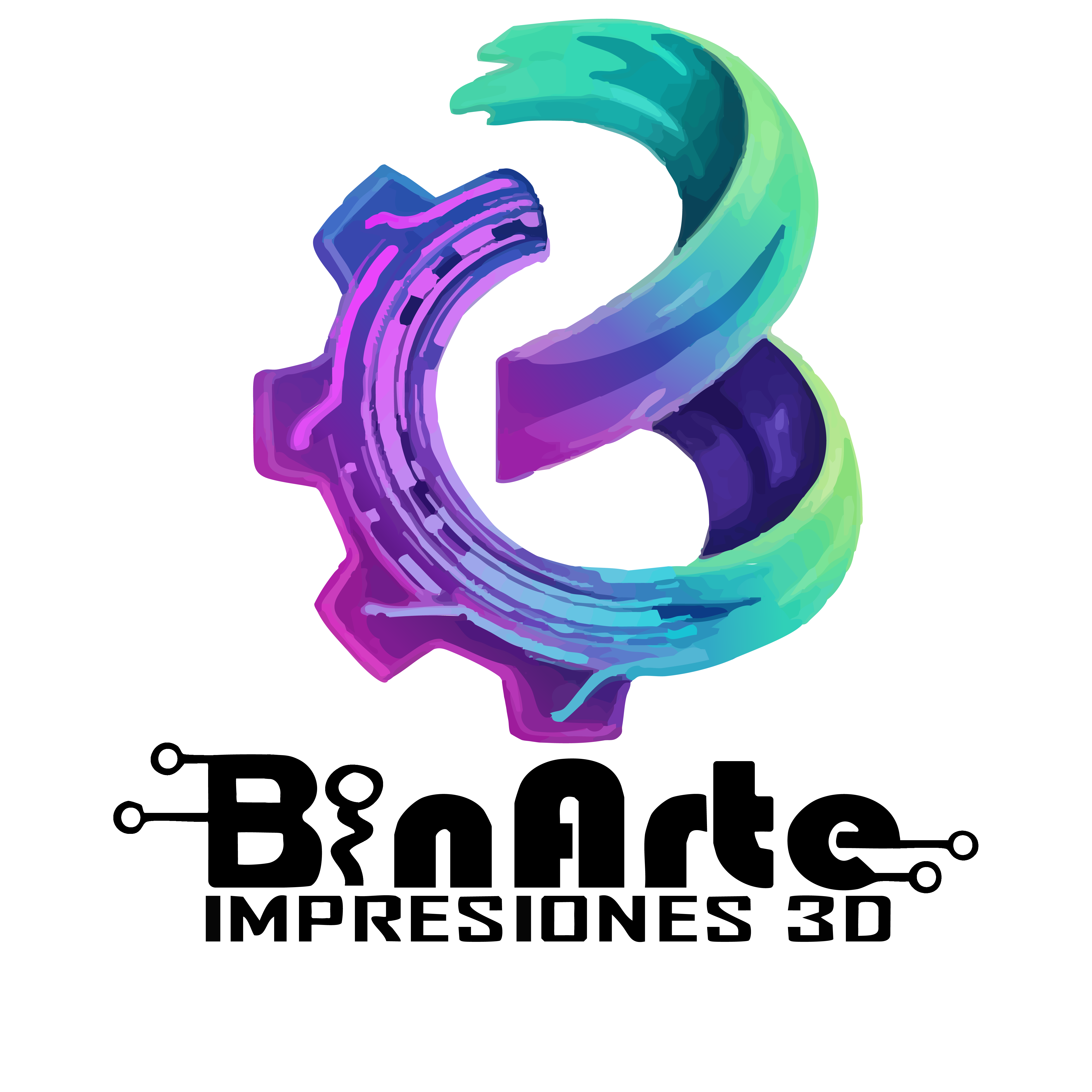 BinArte Impresiones 3D Logo